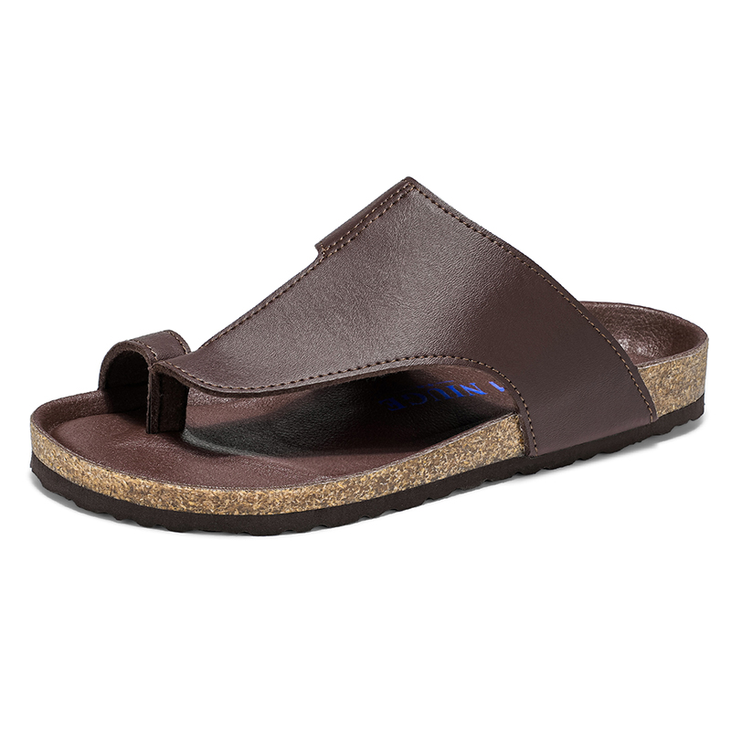 Летние большие размеры 48, 49, – обзор и цена Flip Flop Leather Men