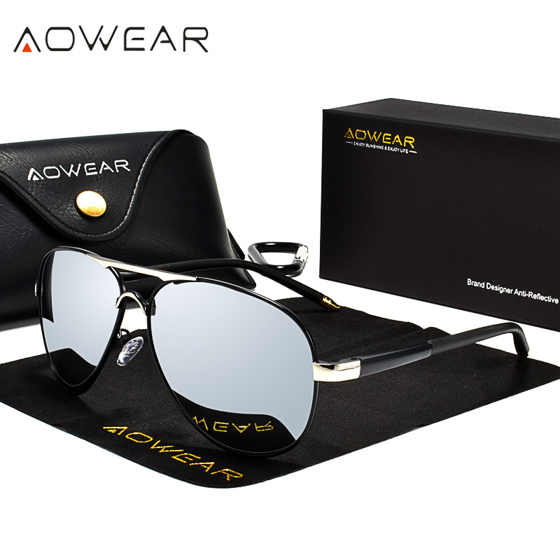 AOWEAR мужские авиационные сол – обзор и цена Sunglasses Aviator Polarized