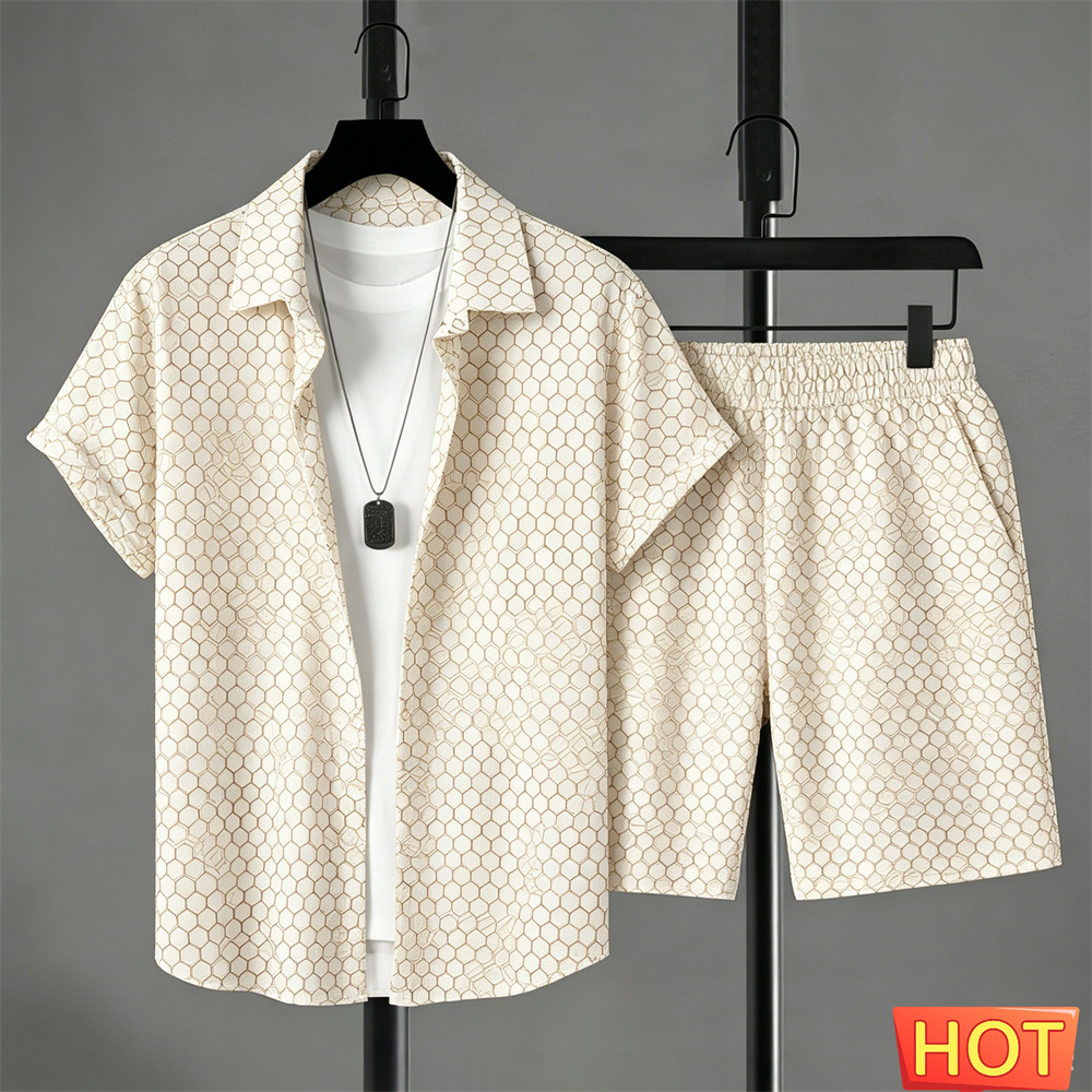 Летний мужской комплект: рубаш – обзор и цена Shirt Camp Collar