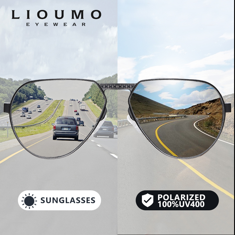 Солнцезащитные очки LIOUMO с а – обзор и цена Sunglasses Aviator Polarized